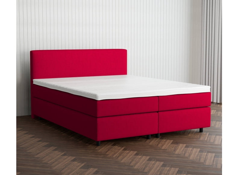Rot 5579 Tia - 30cm Box,100cm Kopfteil, 6cm Füße