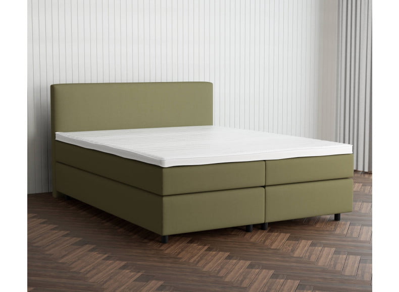 Grüngelb 9636 Tia - 30cm Box,100cm Kopfteil, 6cm Füße