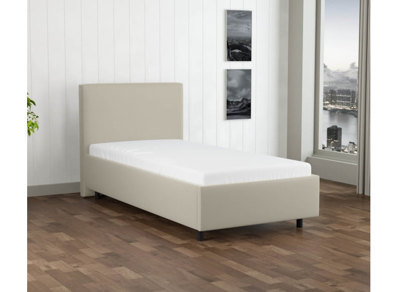 Beige 793 Loto - 30cm Rahmen,100cm Kopfteil, 12cm Füße