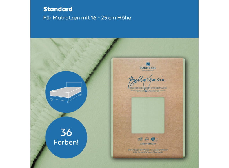 Bella Gracia Standard Spannbettlaken für Matratze
