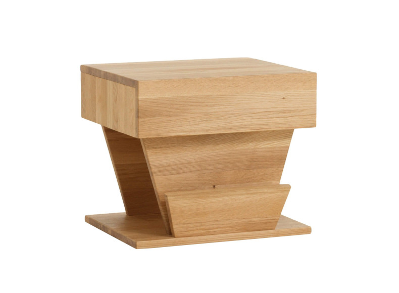 Optional Nachttisch B48 x T41 x H42 cm Wildeiche
