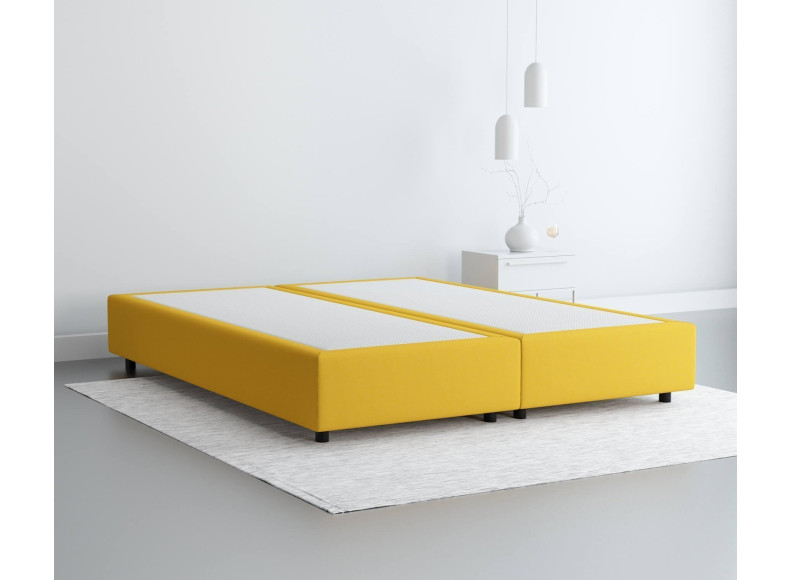 Senfgelb 5569 Tia - 25cm Box, 6cm Füße rund