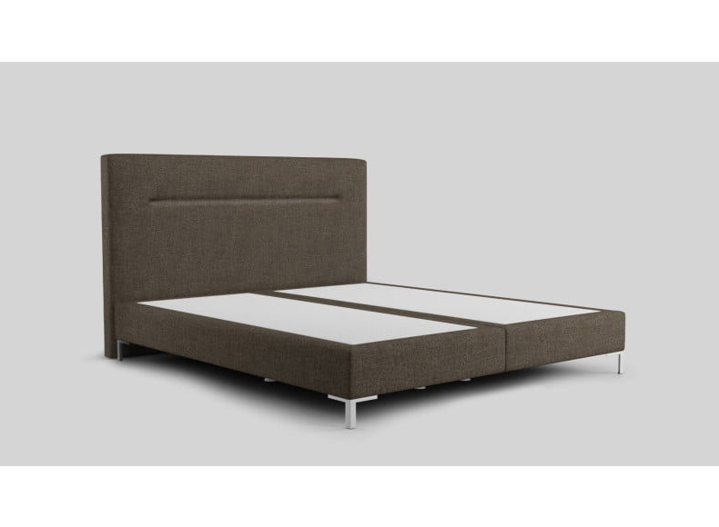 Textil Dory 24 (Abb. Kopfteil 110cm, Boxspring 20cm, Füße 12cm)