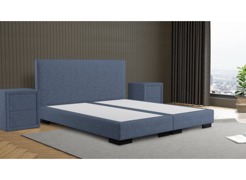Dory 58 - Kopfteil 100cm - Füße Corner 6cm (Aufpreis) - Box 20cm TTFK