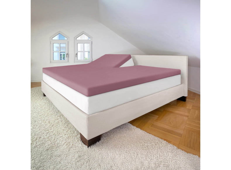 Bella Donna Premium La Piccola DUO 1 Beispiel Anwendung Spannbettlaken für Topper