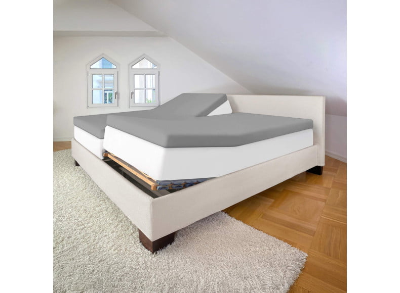 Bella Donna Premium La Piccola DUO 2 Beispiel Anwendung Spannbettlaken für Topper