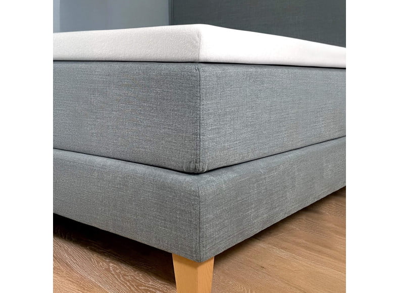 Bella Donna Clima La Piccola Beispiel Anwendung Schonbezug für Topper im Detail