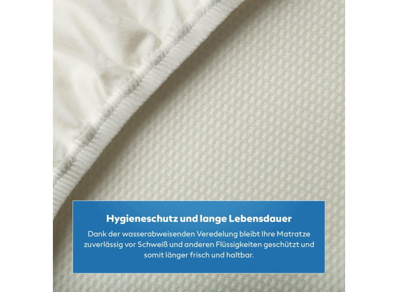 Formesse Satinesse Air Silver - Hoher Hygieneschutz durch wasserabweisende Veredelung.