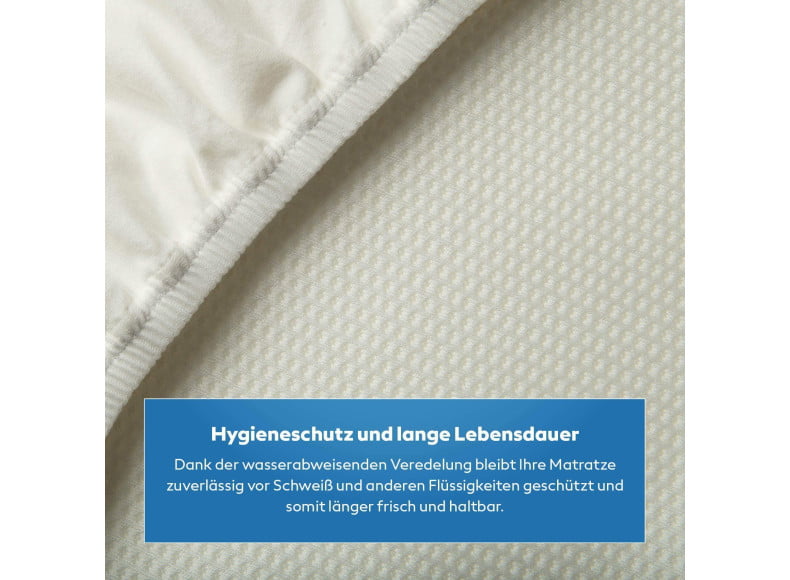 Formesse Satinesse Air Silver - Hoher Hygieneschutz durch wasserabweisende Veredelung.