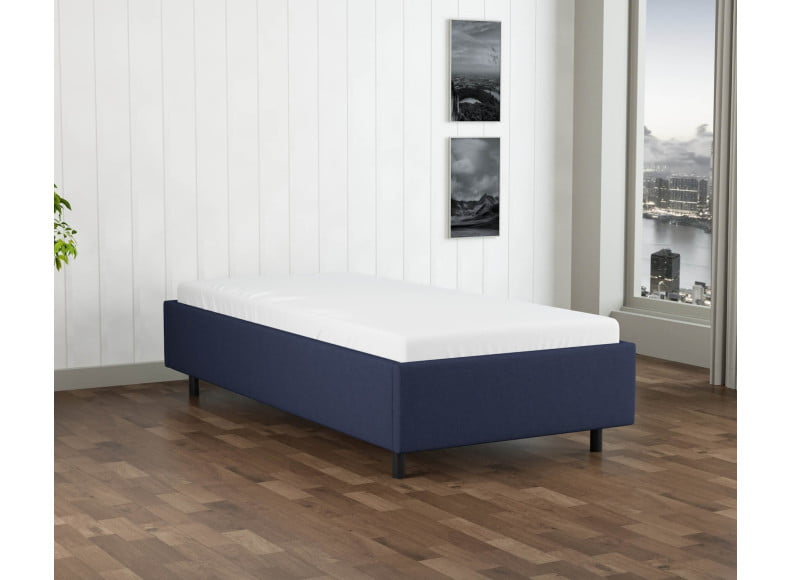 Marineblau 3920 Tia - 30cm Rahmen, 12cm Füße - Bettrahmen