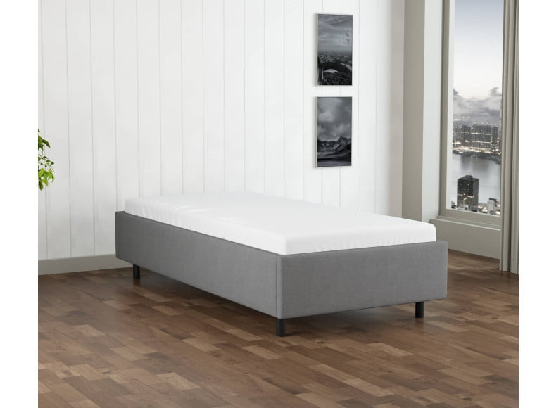 Hellgrau 5246 Tia - 30cm Rahmen, 12cm Füße - Bettrahmen