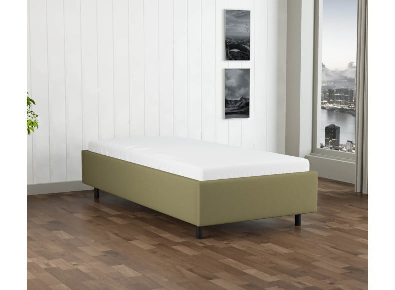 Grüngelb 9636 Tia - 30cm Rahmen, 12cm Füße - Bettrahmen