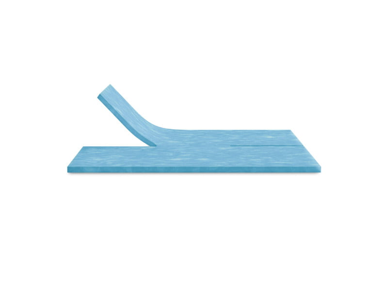 Ersatz Gel Topperkern, Ansicht von der Seite