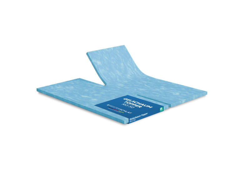 Ersatz Gel-Topperkern - 6 cm hoch, mit Raumgewicht 50 kg/m³