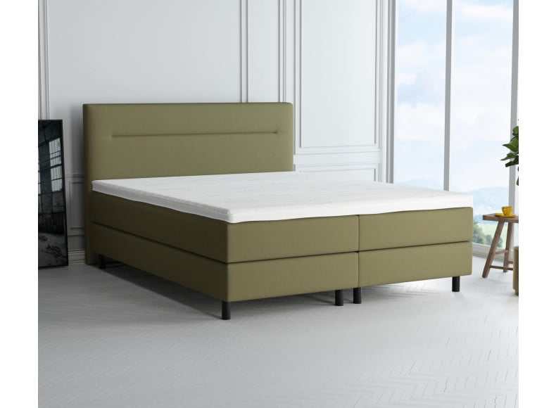 Grüngelb 9636 Tia - 20cm Box, 110cm Kopfteil, 12cm Füße