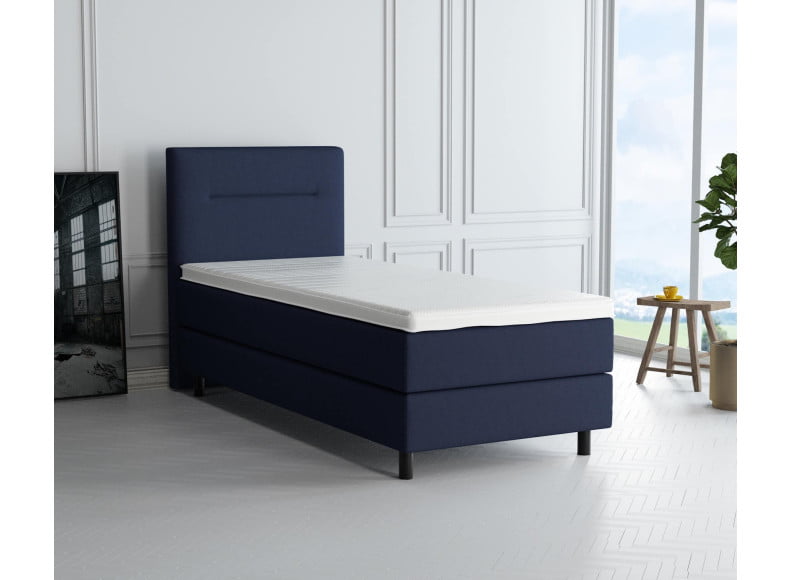 Marineblau 3920 Tia - 20cm Box, 110cm Kopfteil, 12cm Füße