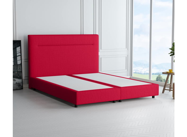 Rot 5579 Tia - 20cm Box, 110cm Kopfteil, 6cm Füße