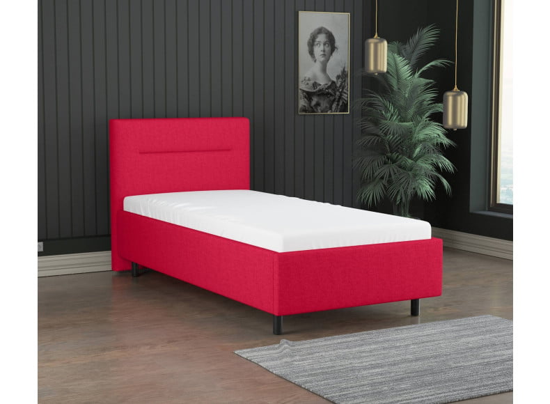Rot 5579 Tia - 30cm Rahmen,100cm Kopfteil, 12cm Füße
