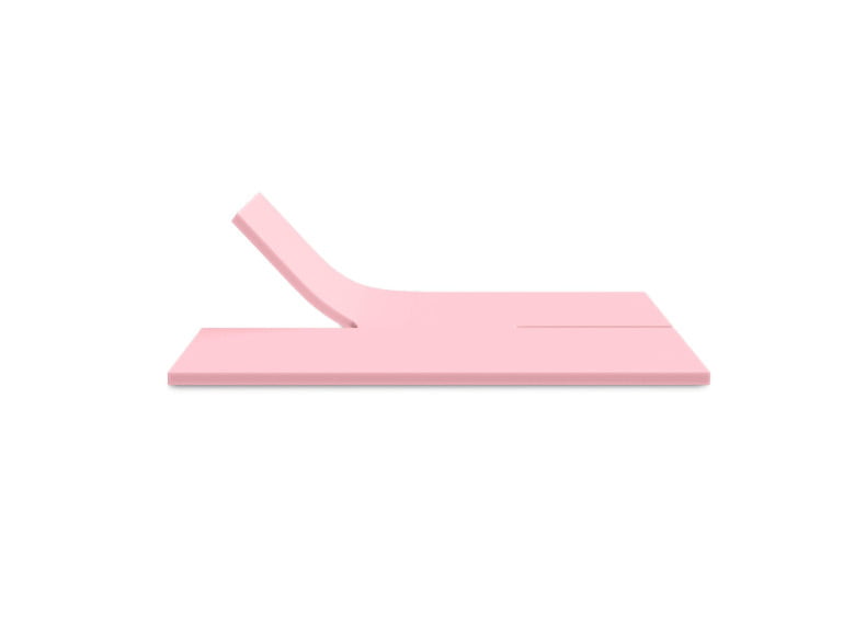 Kaltschaum HR45 Topperkern Doppelbett Split, Ansicht von der Seite