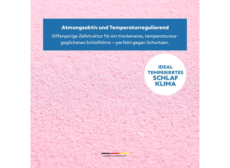 Ersatz Kaltschaum-Topperkern - atmungsaktiv und temperaturregulierend