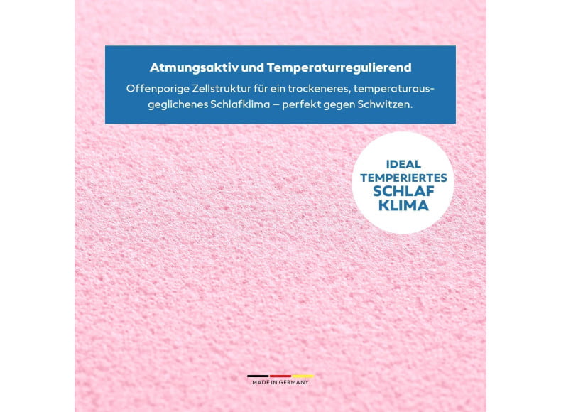 Ersatz Kaltschaum-Topperkern - atmungsaktiv und temperaturregulierend