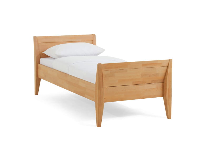 Buche lackiert - Komfortbett Drei