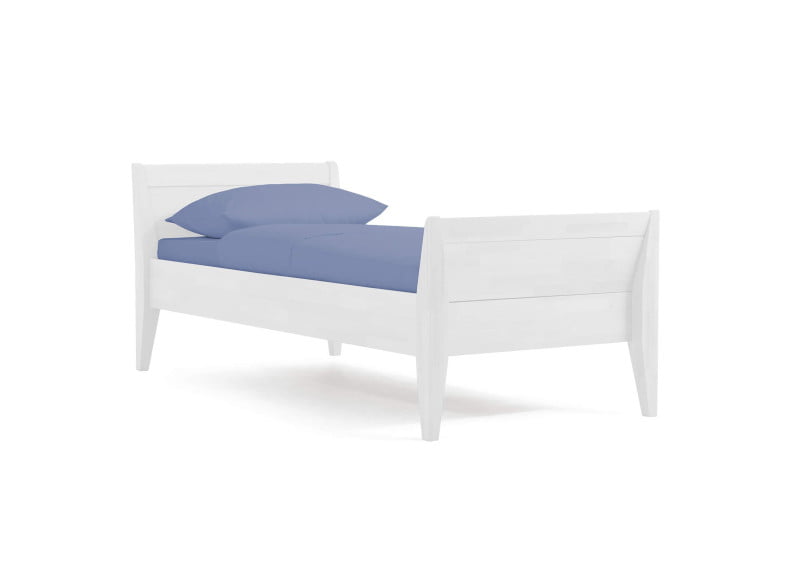 03 Buche Weiß lackiert - Komfortbett Drei