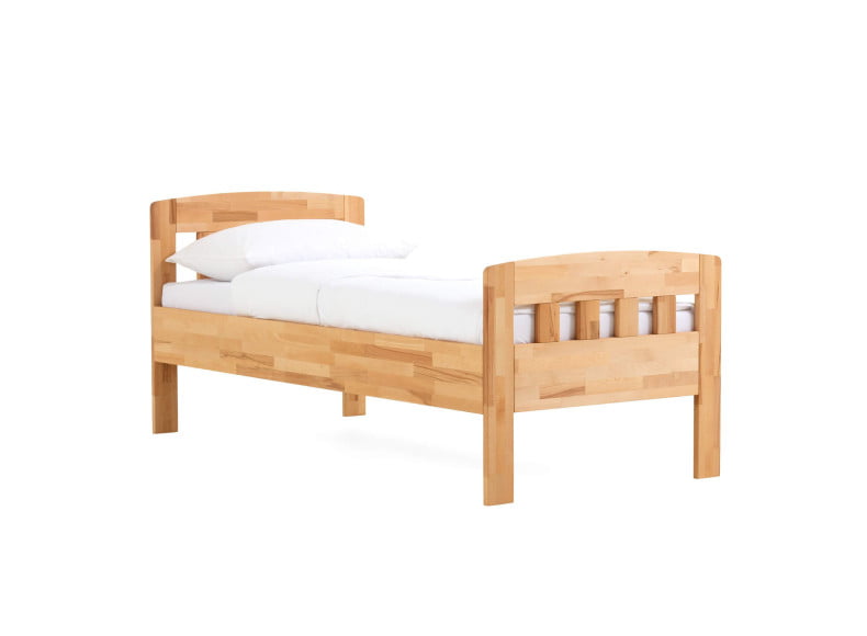 01 Kernbuche geölt - Komfortbett Eins
