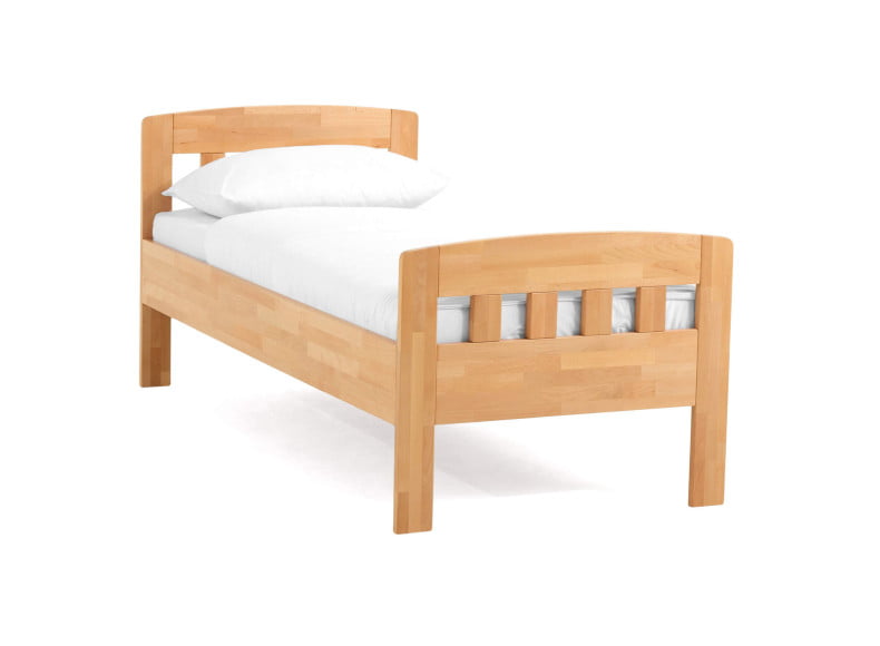 Buche lackiert - Komfortbett Eins