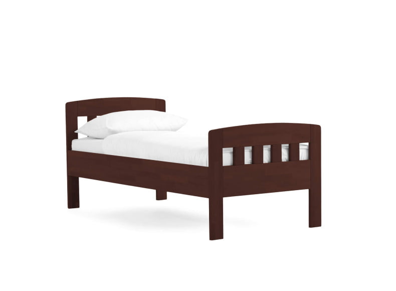 04 Buche wenge lackiert - Komfortbett Eins
