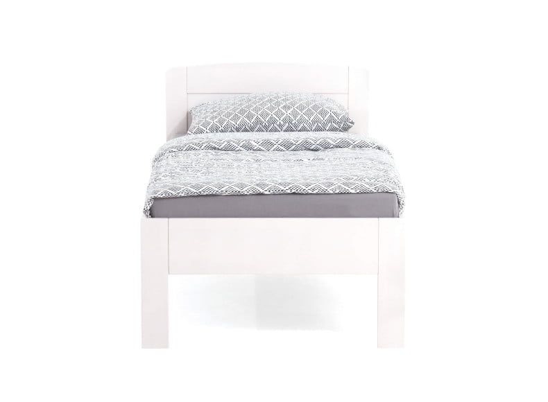 Buche weiß lackiert - Komfortbett Fünf