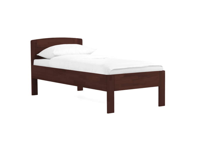 04 Buche wenge lackiert - Komfortbett Fünf