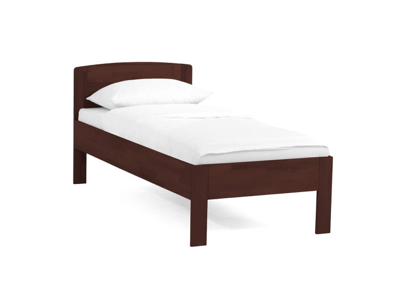 Buche wenge lackiert - Komfortbett Fünf