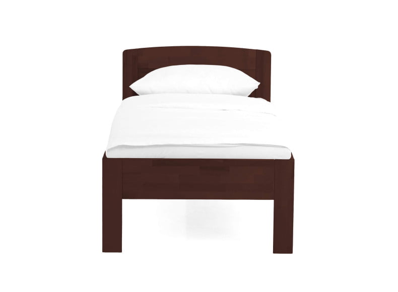 Buche wenge lackiert - Komfortbett Fünf