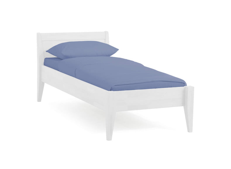 Buche Weiß lackiert - Komfortbett Sechs