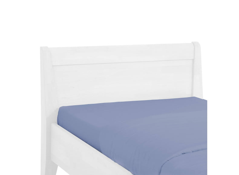 Buche Weiß lackiert - Komfortbett Sechs