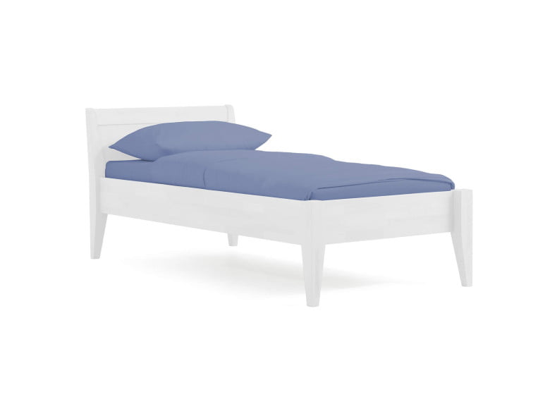 03 Buche Weiß lackiert - Komfortbett Sechs