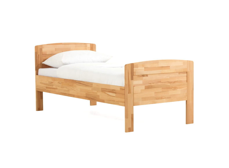 01 Kernbuche geölt - Komfortbett Zwei