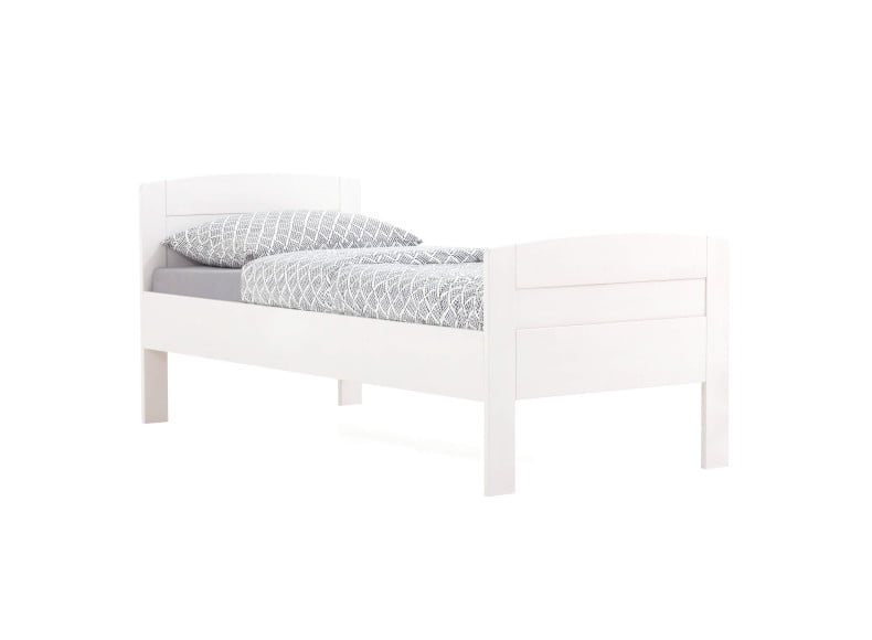 03 Buche weiß lackiert - Komfortbett Zwei