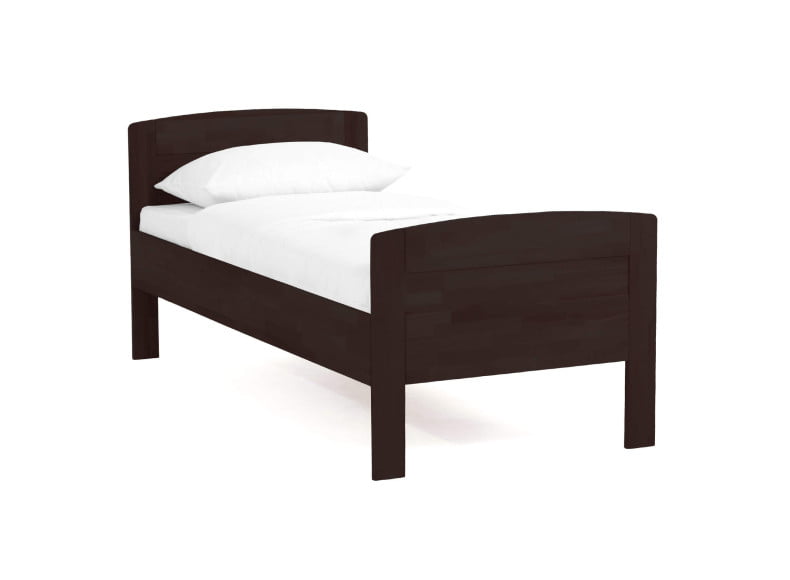 Buche wenge lackiert - Komfortbett Zwei