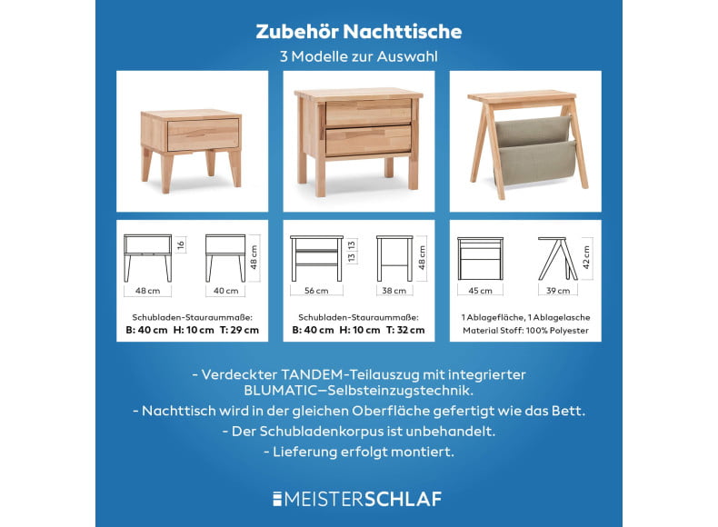 Optional: Nahttische