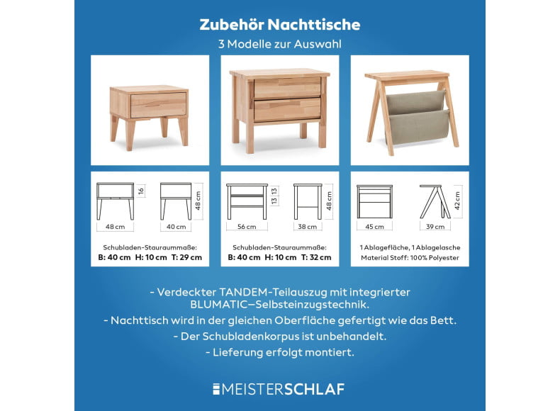 Optional: Nahttische