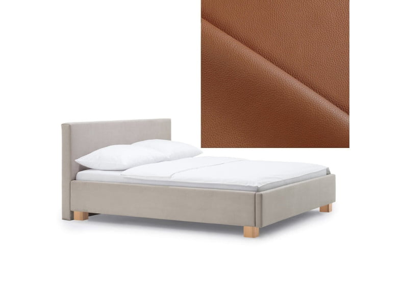 G44 Kupferbraun Lederlook