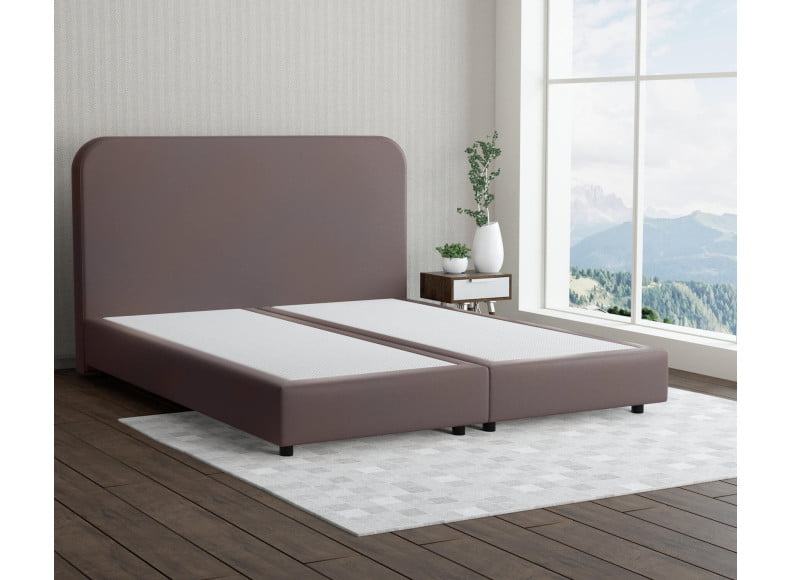 Braun 9075 Loto - 20cm Box,100cm Kopfteil, 6cm Füße - Boxspringbett ohne Matratze