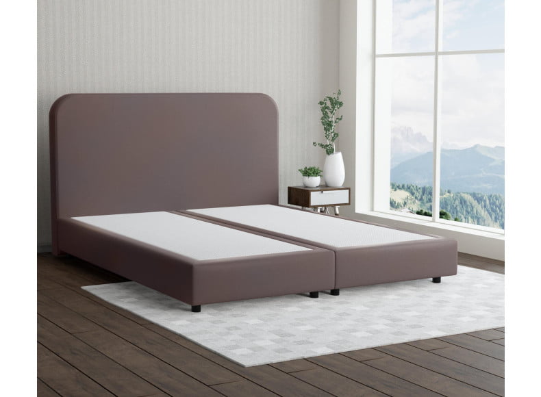 Braun 9075 Loto - 20cm Box,100cm Kopfteil, 6cm Füße - Boxspringbett ohne Matratze