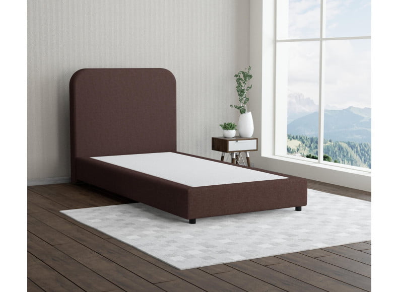 Braun 9912 Tia - 20cm Box,100cm Kopfteil, 6cm Füße - Boxspringbett ohne Matratze