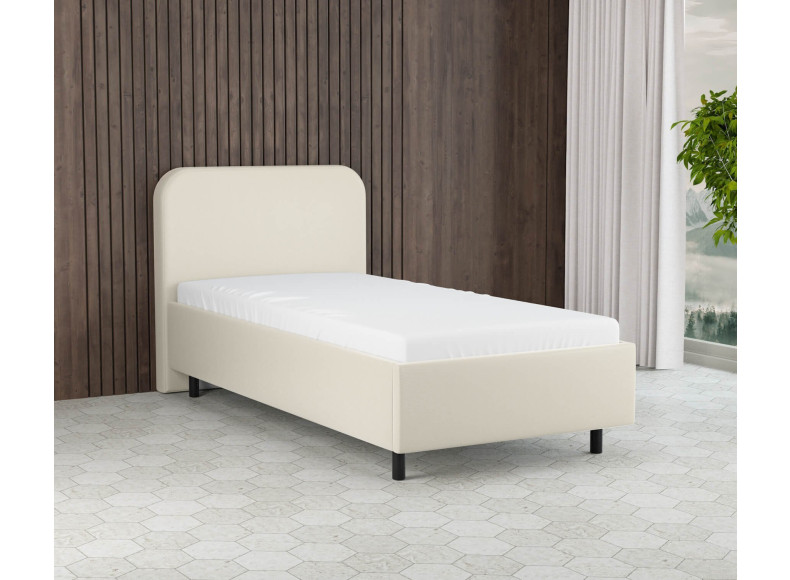 Beige 793 Loto - 30cm Rahmen,100cm Kopfteil, 12cm Füße