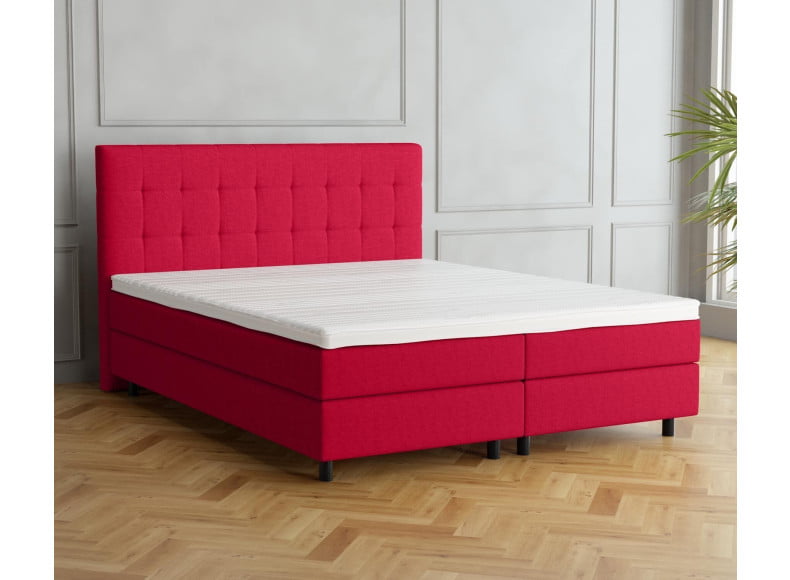 Rot 5579 Tia - 20cm Box, 110cm Kopfteil, 12cm Füße