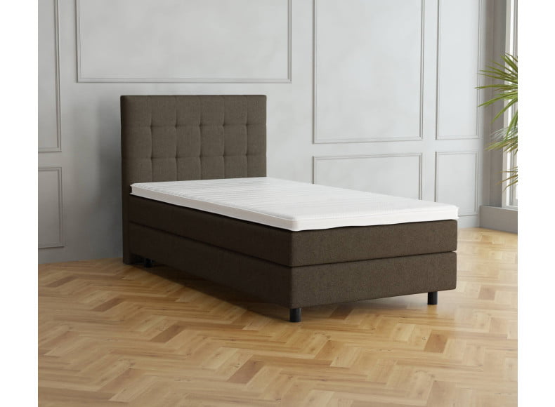 Taupe 18-72 Woolyun - 20cm Box, 110cm Kopfteil, 12cm Füße