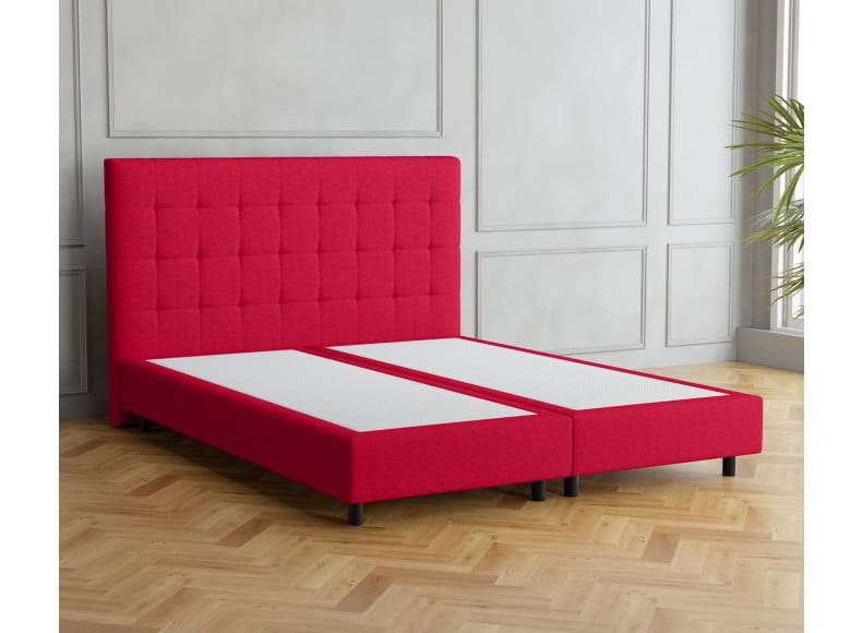 Rot 5579 Tia - 20cm Box, 110cm Kopfteil, 12cm Füße